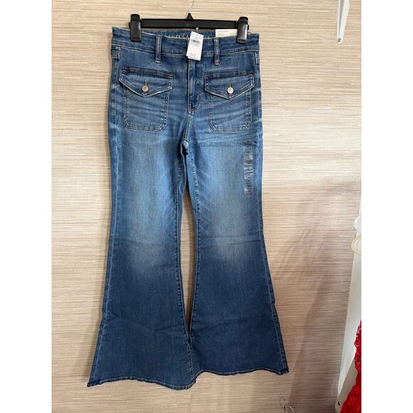 American Eagle Outfitters Denim - American Eagle Jeans women's Festival Flare size 10 NWT